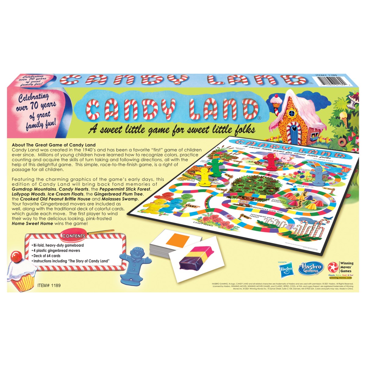 CANDY LAND 65TH ANNIVERSARY GAME (6) ENG